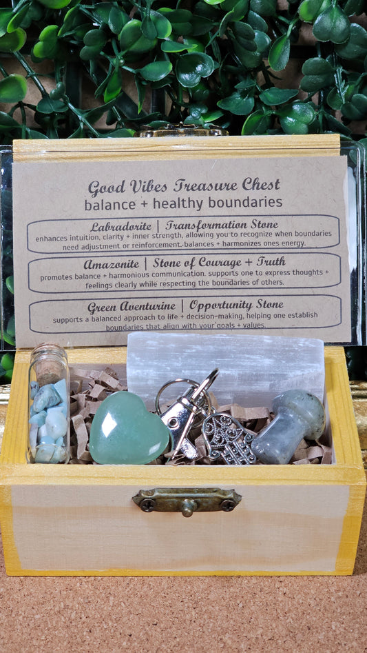 Balance and Healthy Boundaries - Treasure Chest