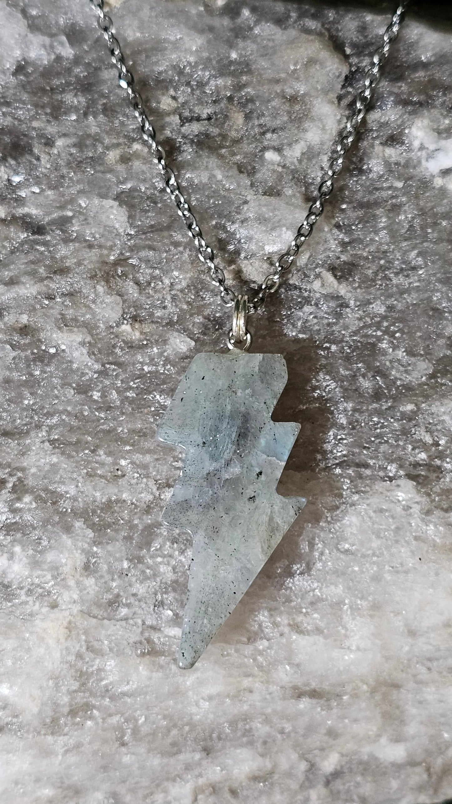 Labradorite - Oya Lightning necklace