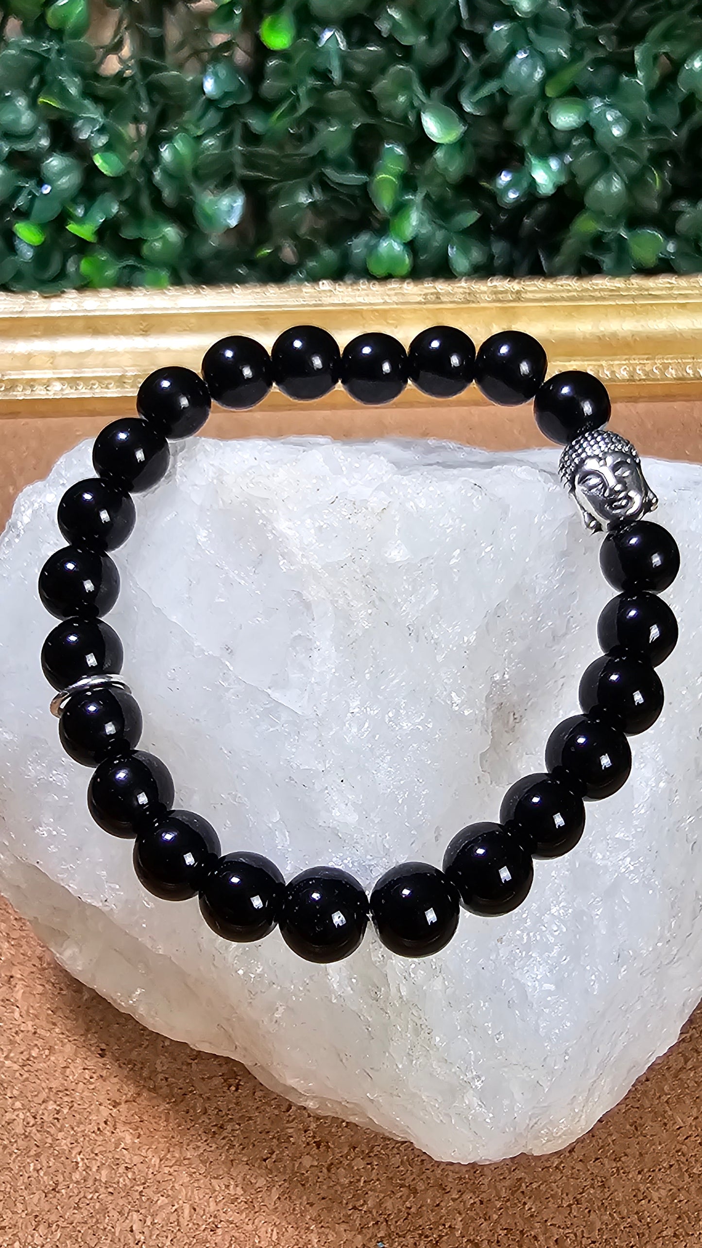 Black Onyx - Buddha Bracelet