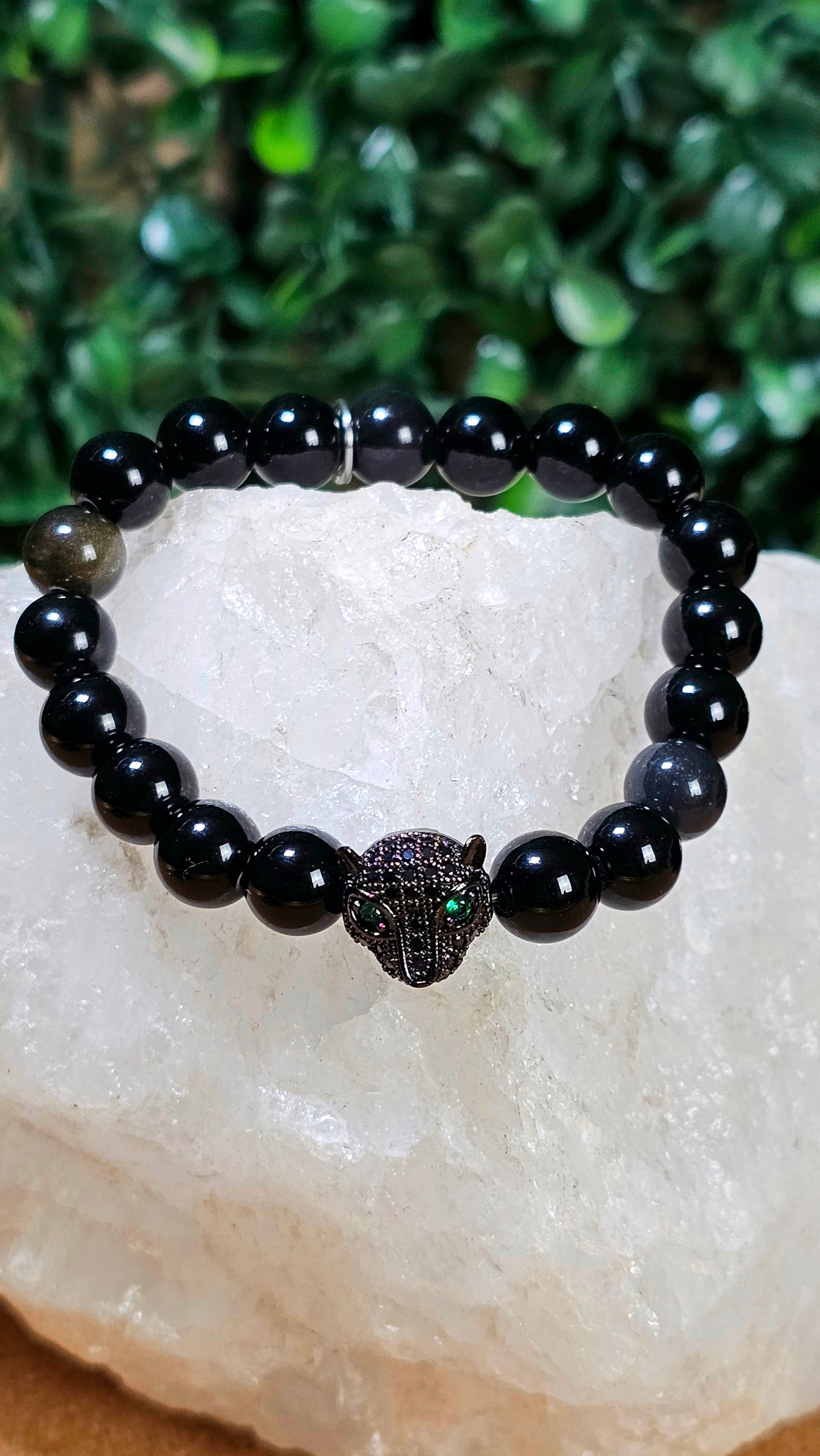 Obsidian - Black Panther Bracelet