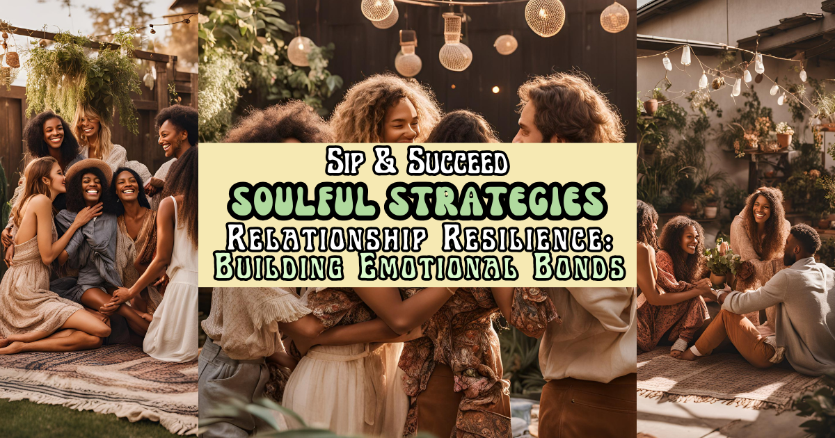 In a world where success is not just about what you know, but also how well you navigate emotions, "Sip & Succeed" provides a safe and supportive environment for individuals eager to elevate their lives holistically. From balancing the demands of work and life to mastering authentic communication, each workshop is meticulously crafted to equip participants with practical tools, strategies, and insights for thriving in every aspect of life.